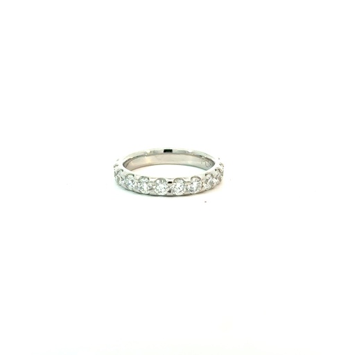 [S14996] Platinum Eternity Band With (20) Round Diamonds Weighing 2.68cttw
